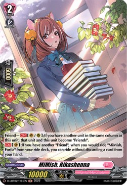 MiMish, Rikashenna [D Format] (V.2 - Holo)