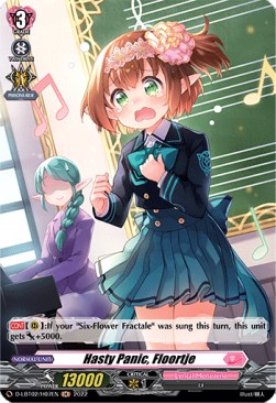 Hasty Panic, Floortje [D Format] (V.2 - Holo)