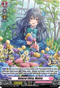 Natural Chirp, Melria [D Format] (V.2 - Holo)