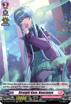 Straight Gaze, Konstanze [D Format] (V.2 - Holo)