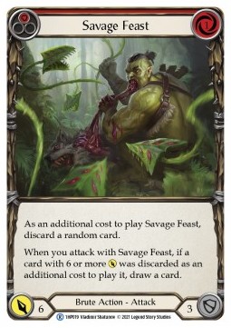 Savage Feast (Red) (Regular)