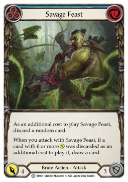 Savage Feast (Blue) (Regular)