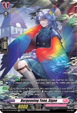 Burgeoning Tone, Signe [D Format] (V.2 - Special Parallel)