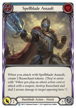 Spellblade Assault (Blue) (Regular)