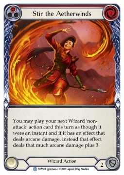 Stir the Aetherwinds (Red) (Regular)