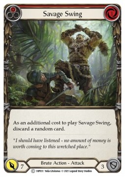 Savage Swing (Red) (Regular)