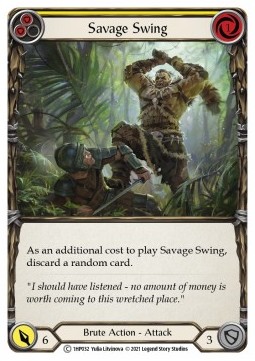 Savage Swing (Yellow) (Regular)