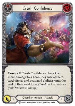 Crush Confidence (Red) (Regular)