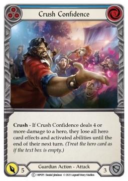 Crush Confidence (Blue) (Regular)