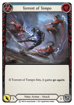 Torrent of Tempo (Blue) (Regular)