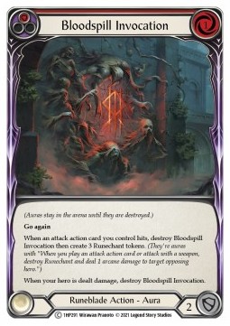 Bloodspill Invocation (Red) (Regular)