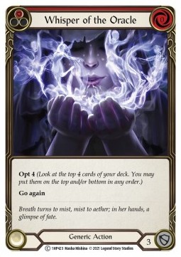 Whisper of the Oracle (Red) (Regular)