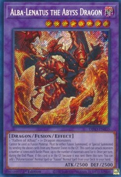 Alba-Lenatus the Abyss Dragon (V.1 - Secret Rare)