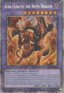 Alba-Lenatus the Abyss Dragon (V.2 - Starlight Rare)