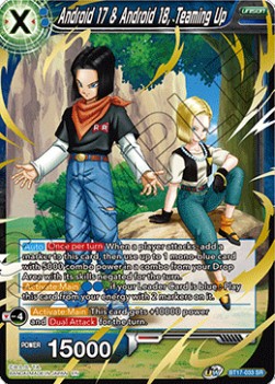 Android 17 & Android 18, Teaming Up (V.1 - Super Rare)