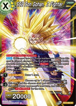 SS2 Son Gohan, Z Fighter (V.1 - Super Rare)