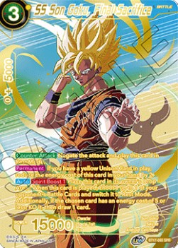 SS Son Goku, Final Sacrifice (V.2 - Special Rare)