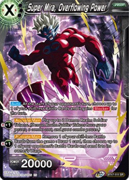 Super Mira, Overflowing Power (V.1 - Super Rare)