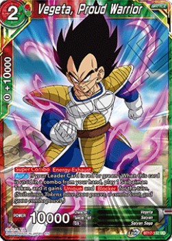 Vegeta, Proud Warrior (V.1 - Uncommon)