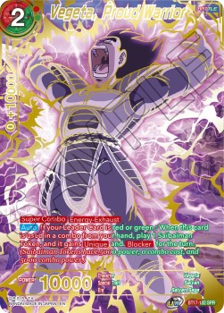 Vegeta, Proud Warrior (V.2 - Special Rare)