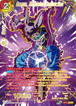 Beerus, Motivated Destruction (V.2 - Special Rare)