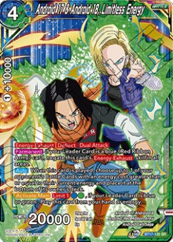 Android 17 & Android 18, Limitless Energy