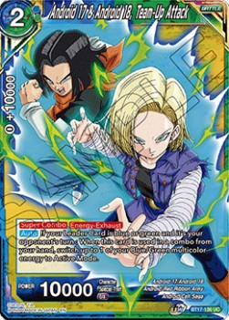 Android 17 & Android 18, Team-Up Attack (V.1 - Uncommon)