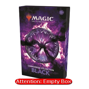 Commander Collection: Black Empty Box