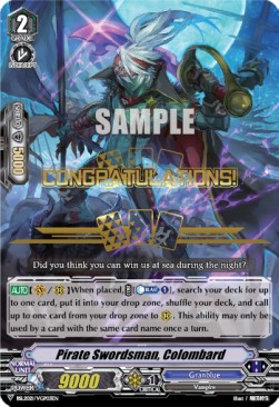 Pirate Swordsman, Colombard [V Format]