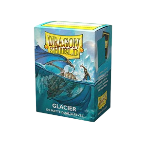 100 Dragon Shield Sleeves - Matte Dual Glacier