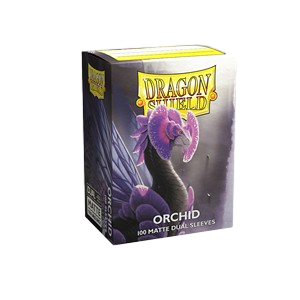 100 Dragon Shield Sleeves - Matte Dual Orchid