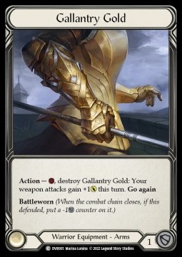 Gallantry Gold (Rainbow Foil)