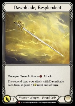 Dawnblade, Resplendent (Cold Foil)