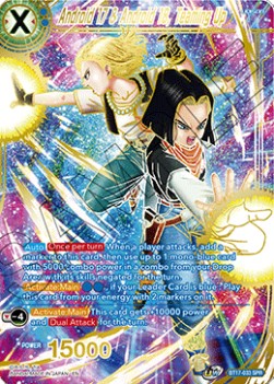 Android 17 & Android 18, Teaming Up (V.2 - Special Rare)