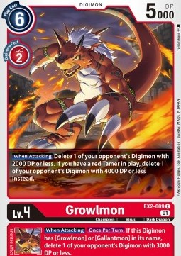 Growlmon (EX2-009)