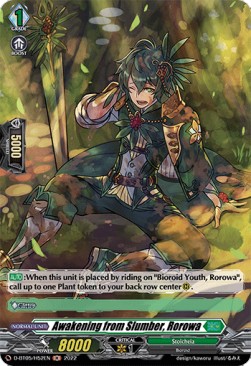 Awakening from Slumber, Rorowa [D Format] (V.2 - Holo)