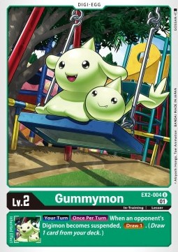 Gummymon (EX2-004) (V.1)