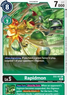 Rapidmon (EX2-027)