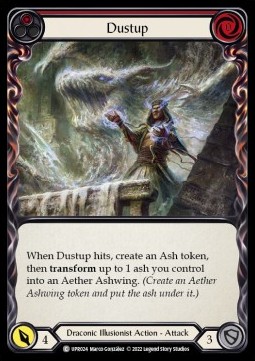 Dustup (Red) (Rainbow Foil)