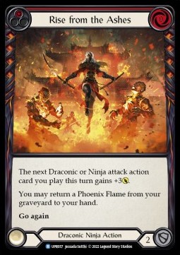 Rise from the Ashes (Red) (Rainbow Foil)