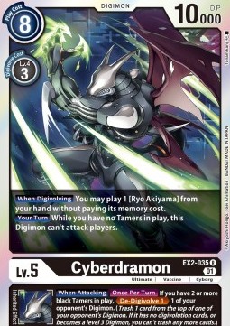 Cyberdramon (EX2-035) (V.1)