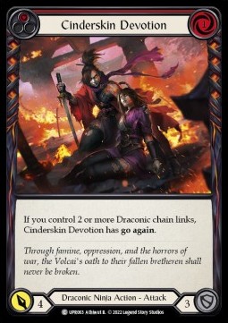 Cinderskin Devotion (Red) (Rainbow Foil)