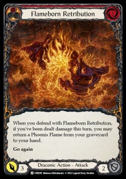 Flameborn Retribution (Rainbow Foil)