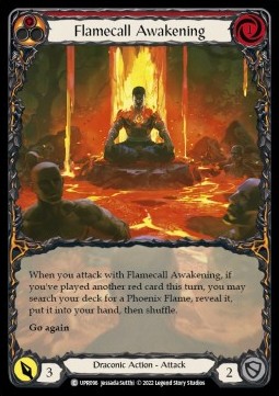 Flamecall Awakening (Extended Art Rainbow Foil)