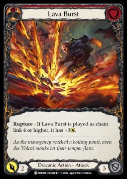 Lava Burst (Rainbow Foil)