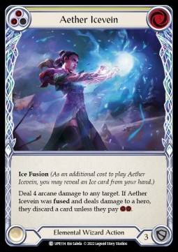 Aether Icevein (Yellow) (Rainbow Foil)