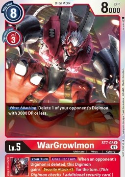 WarGrowlmon (ST7-08)