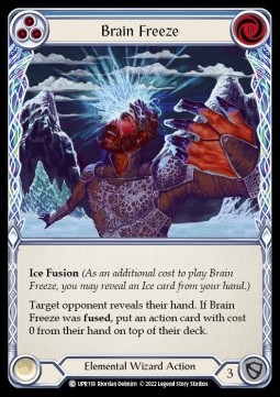 Brain Freeze (Blue) (Rainbow Foil)