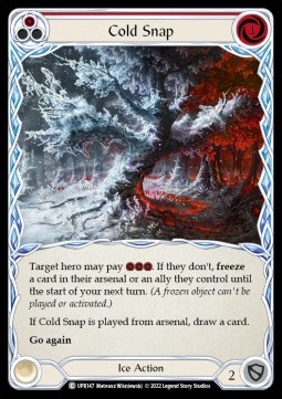 Cold Snap (Red) (Rainbow Foil)