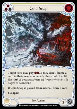 Cold Snap (Yellow) (Rainbow Foil)